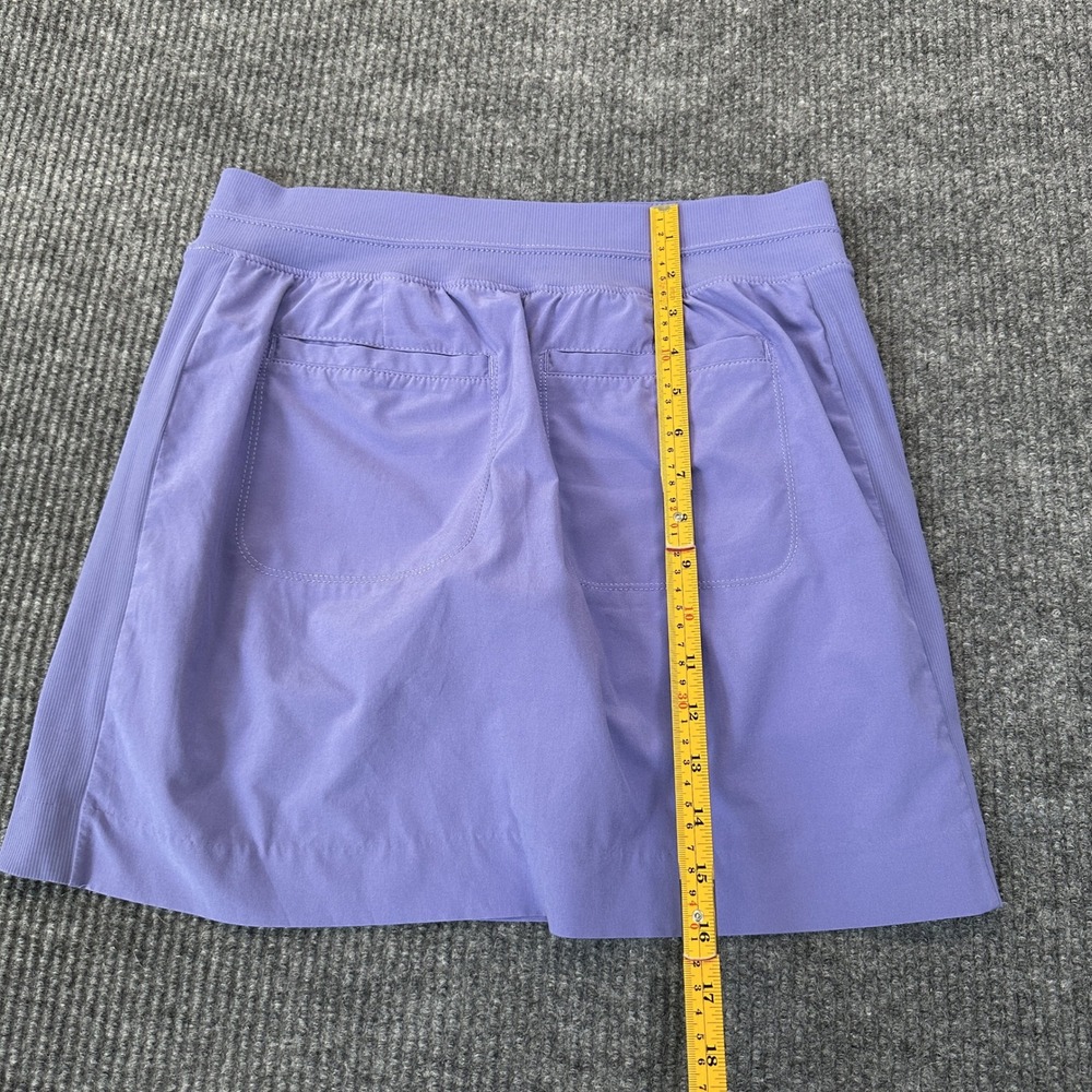 Athleta Womens Soho Skort 4 Purple Solid Lightweight Stretch Golf Tennis - Picture 6 of 7